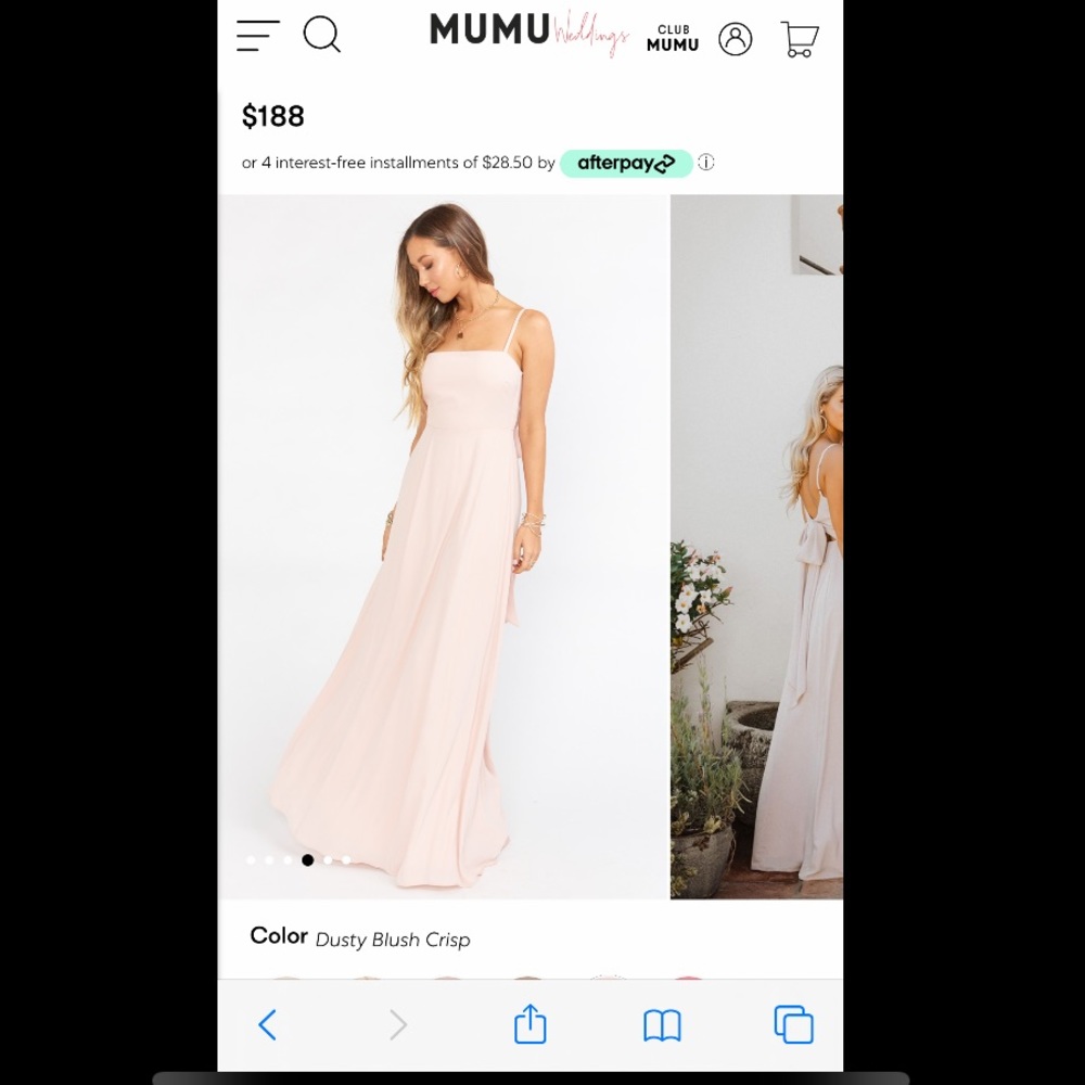 Bridesmaid / formal dress